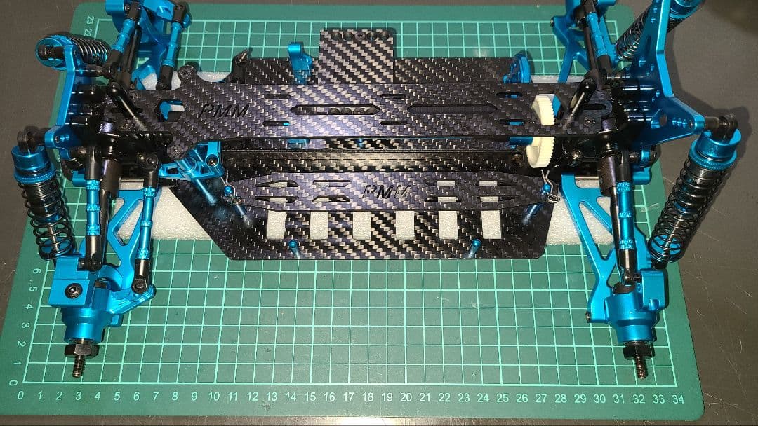 タミヤTT02Bタイプのフルベアリングフルオプション車