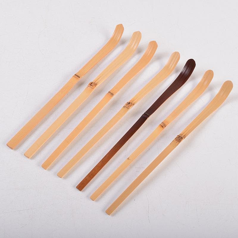 茶道具　茶杓師　影林宗篤作　表千家　歴代茶杓集　十四点揃　共箱　M　R8988