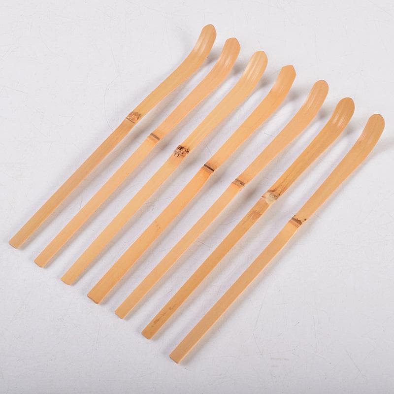 茶道具　茶杓師　影林宗篤作　表千家　歴代茶杓集　十四点揃　共箱　M　R8988