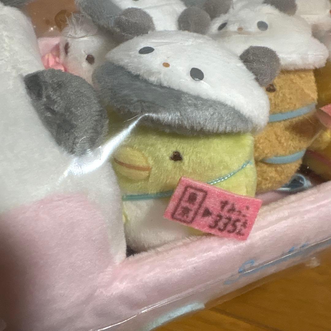 すみっコぐらし　東京駅店3周年　ぬいぐるみ　パンダ観光バス　てのりぬいぐるみ