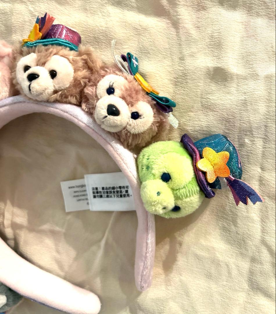 香港ディズニー20周年記念　ダッフィーフレンズカチューシャ