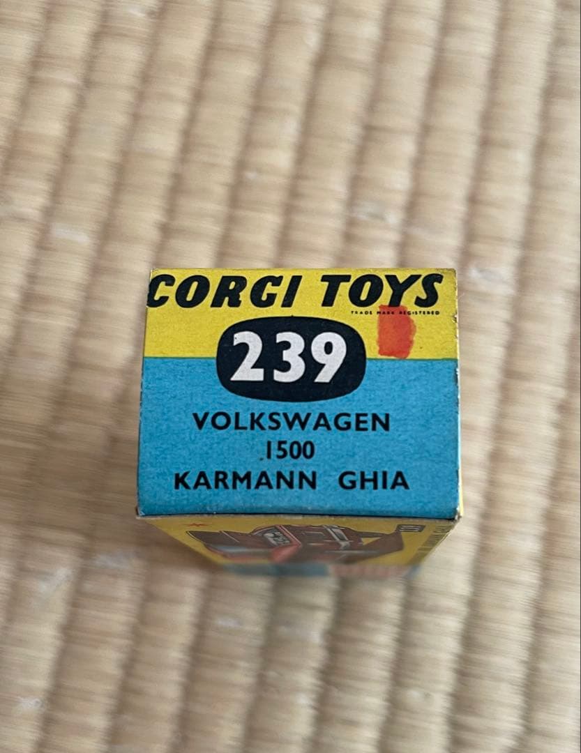 ミニカー Corgi Toys Volkswagen 1500 Karmann Ghia