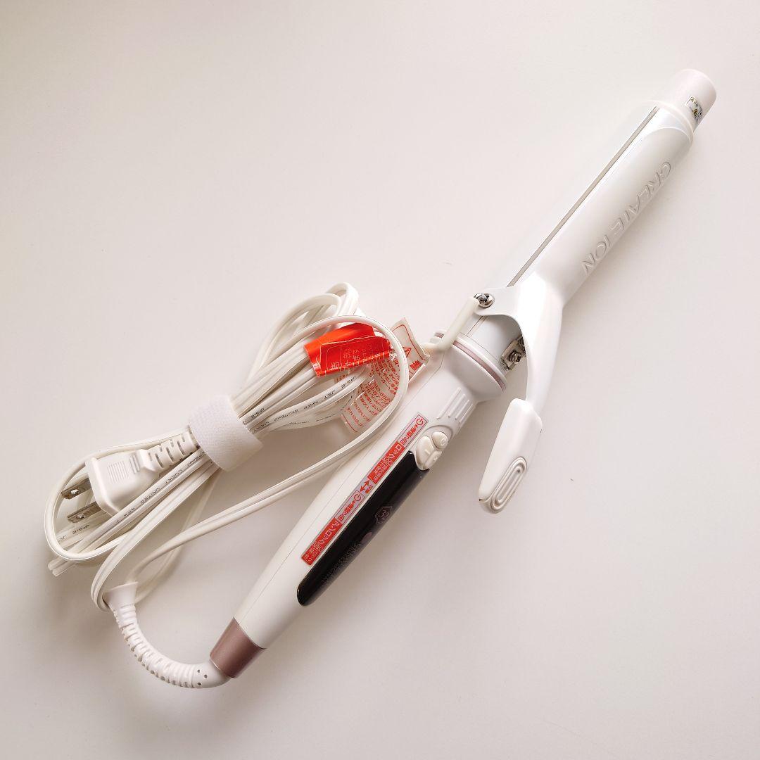 【正規品】美品クレイツイオン エレメアカール 32mm コテ アイロン