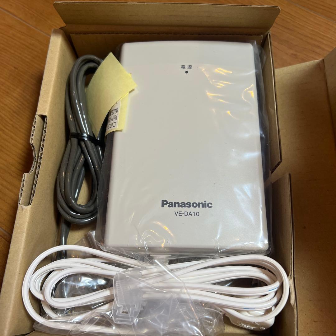 新品、未使用Panasonic ドアホンアダプタ VE-DA10 グレー