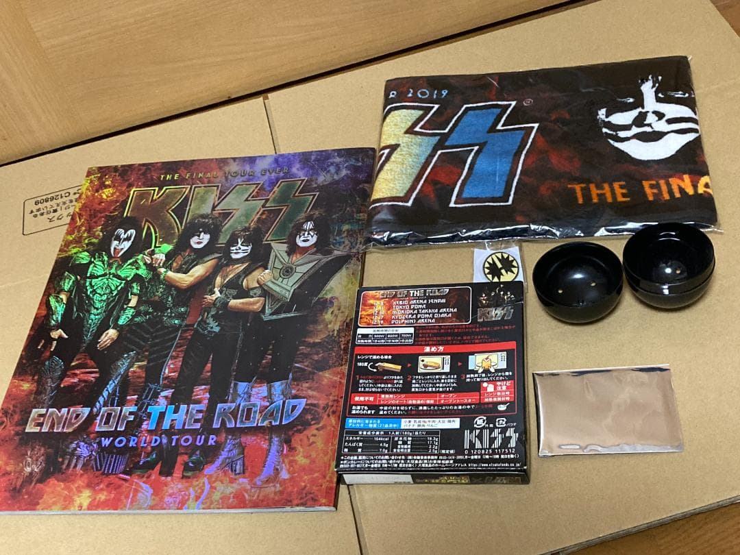 KISS ロンT ライブパンフレット ガチャ マフラータオル