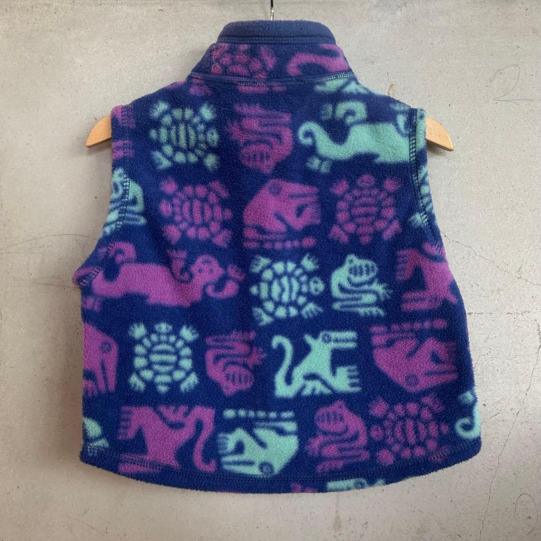 90's patagonia USA製 クリーチャー フリースベスト