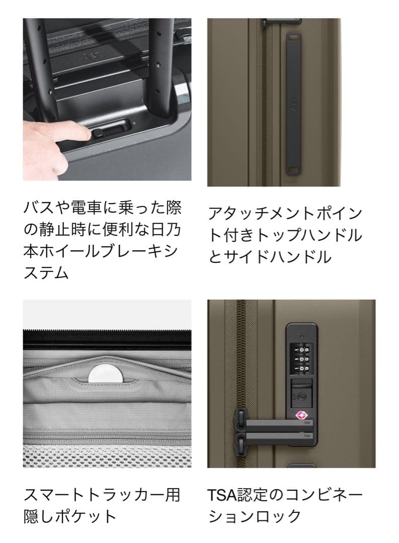 れ*る様 Aer◆スーツケース◆48リットルサイズ 新品未使用