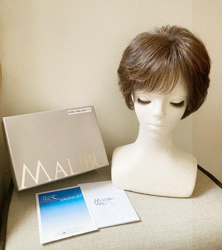 MALIBU マリブ　医療用ウィッグ　H-2　軽量・抗菌・防臭　ナチュラルカール