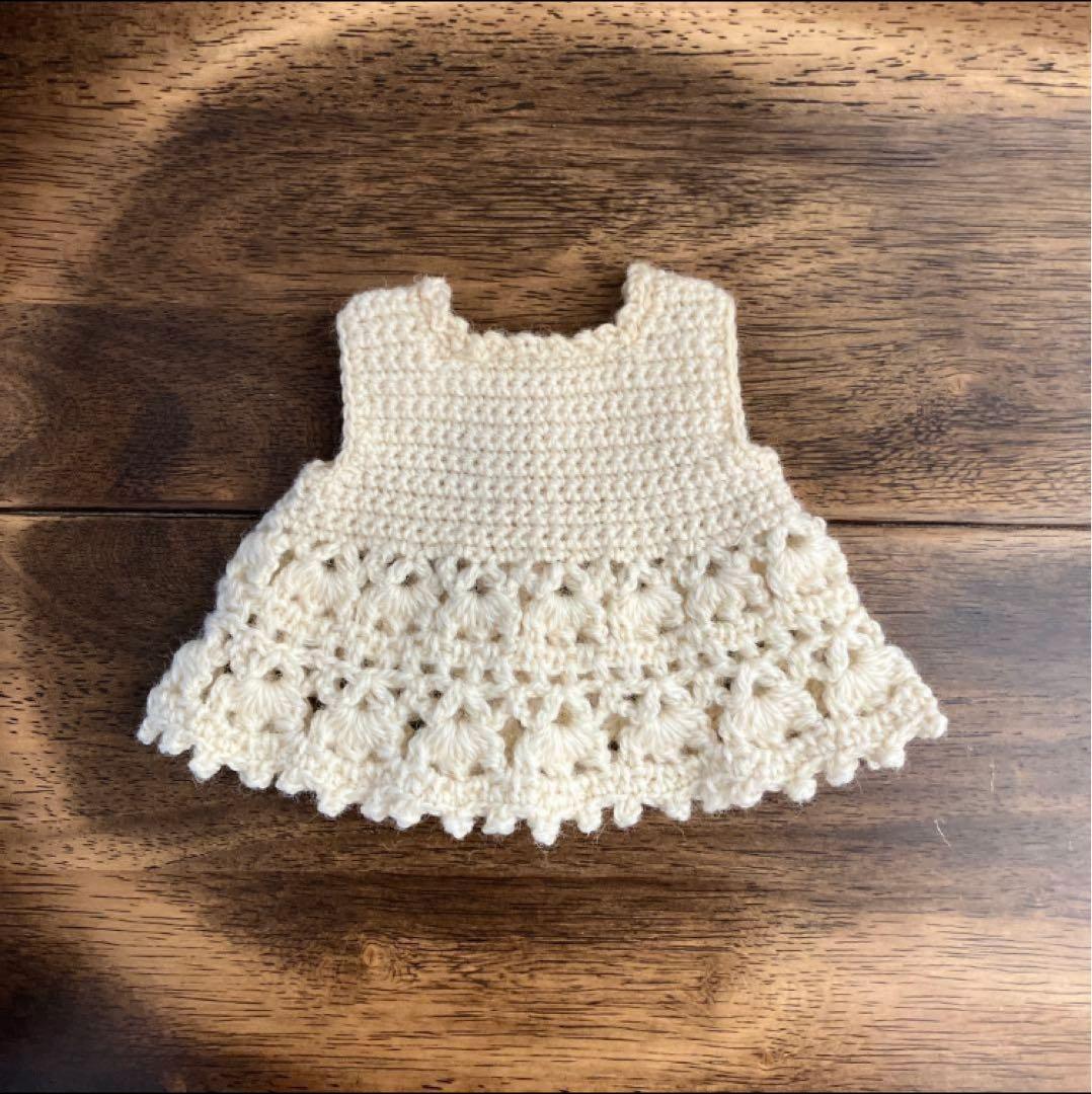 ウォルドルフ人形Ｂ体用３点セット　セットアップ&長袖ワンピース&ニットチュニック