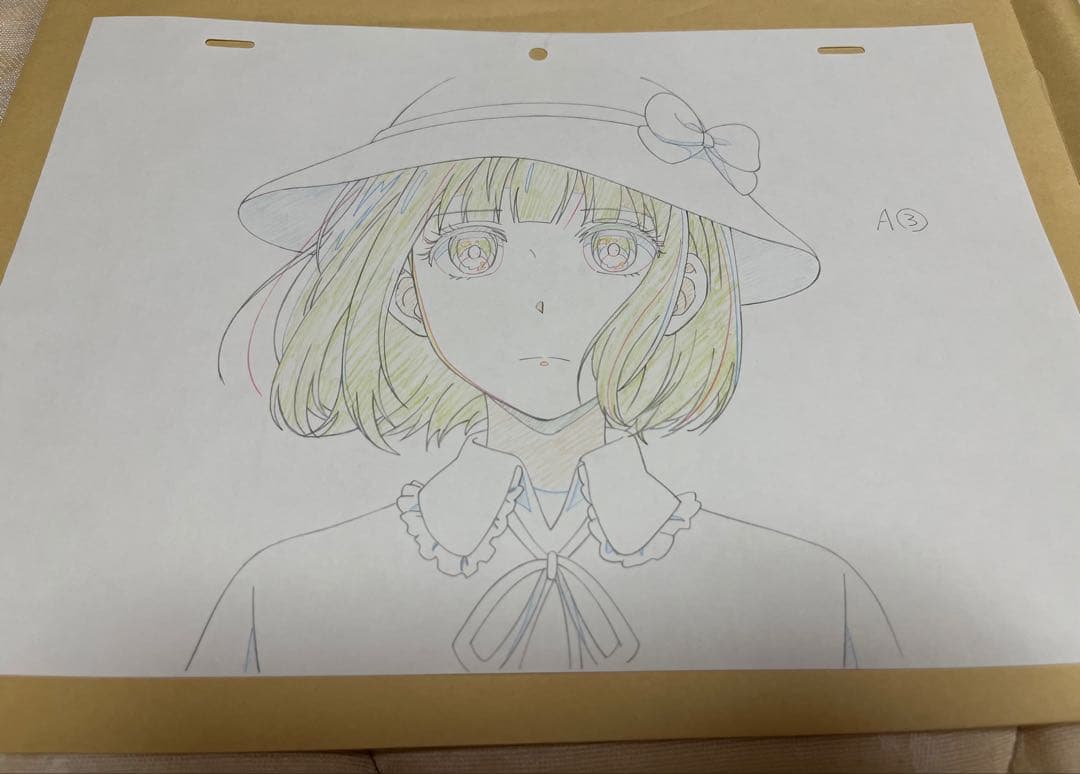 クズの本懐　原画　安楽岡花火　直筆