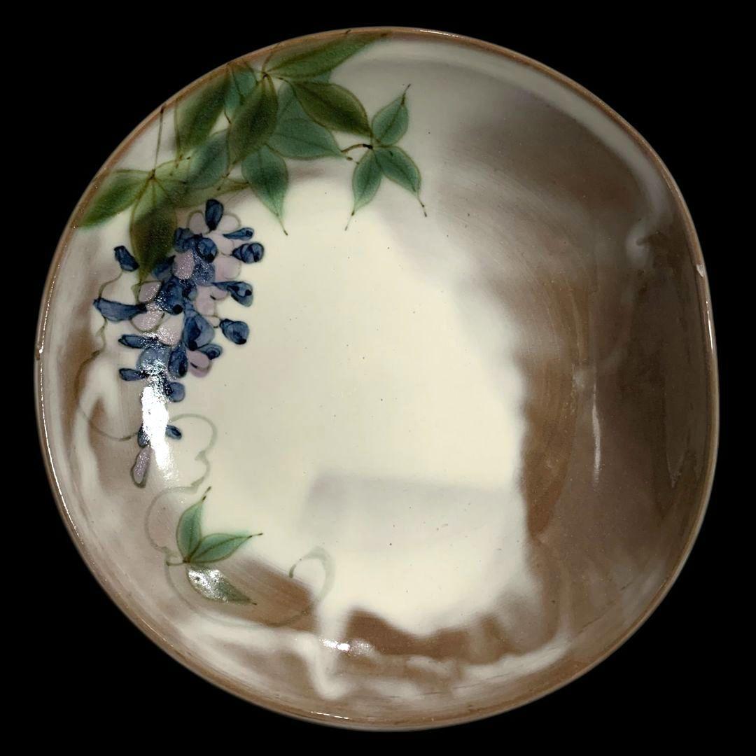 清水焼 京焼 陶葊 陶あん コンポート フルーツ皿 高台皿 3客セット