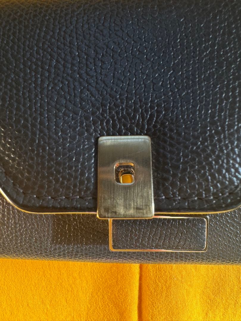 Valextra ダークグレー 二つ折り財布