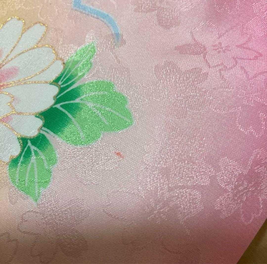 七五三　四ツ身　7歳　女児用着物フルセット