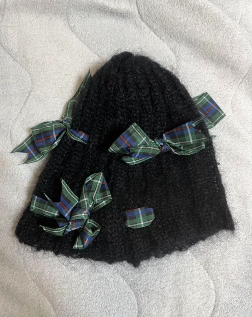 帽子 chopova lowena beanie 23aw black