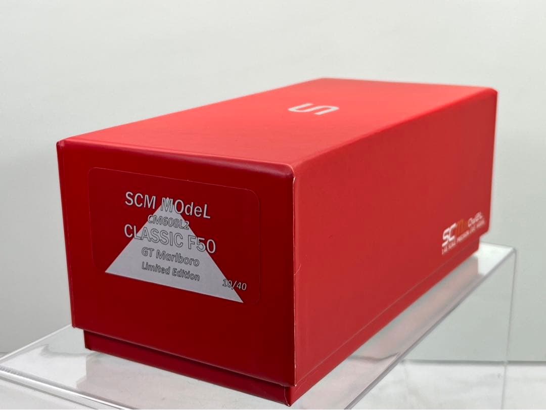 ミニカー SCMMOdeL1/43FerrariF50CLASSICGTMarboroCo