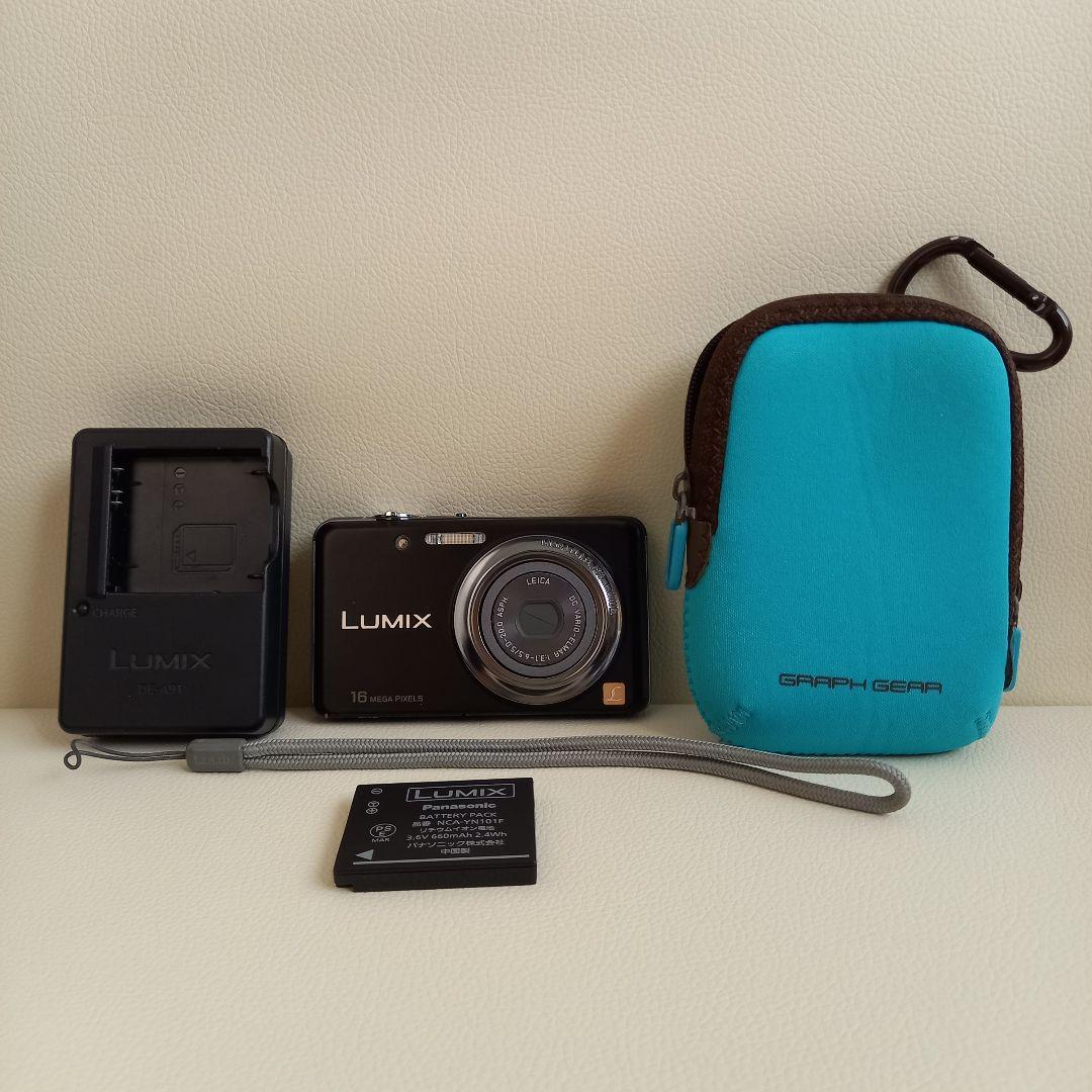 Panasonic LUMIX デジタルカメラ DMC-FH7 ブラック