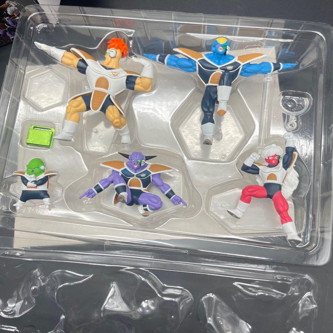 ◯ドラゴンボール HG ギニュー特戦隊セット 集結！バーダック軍団