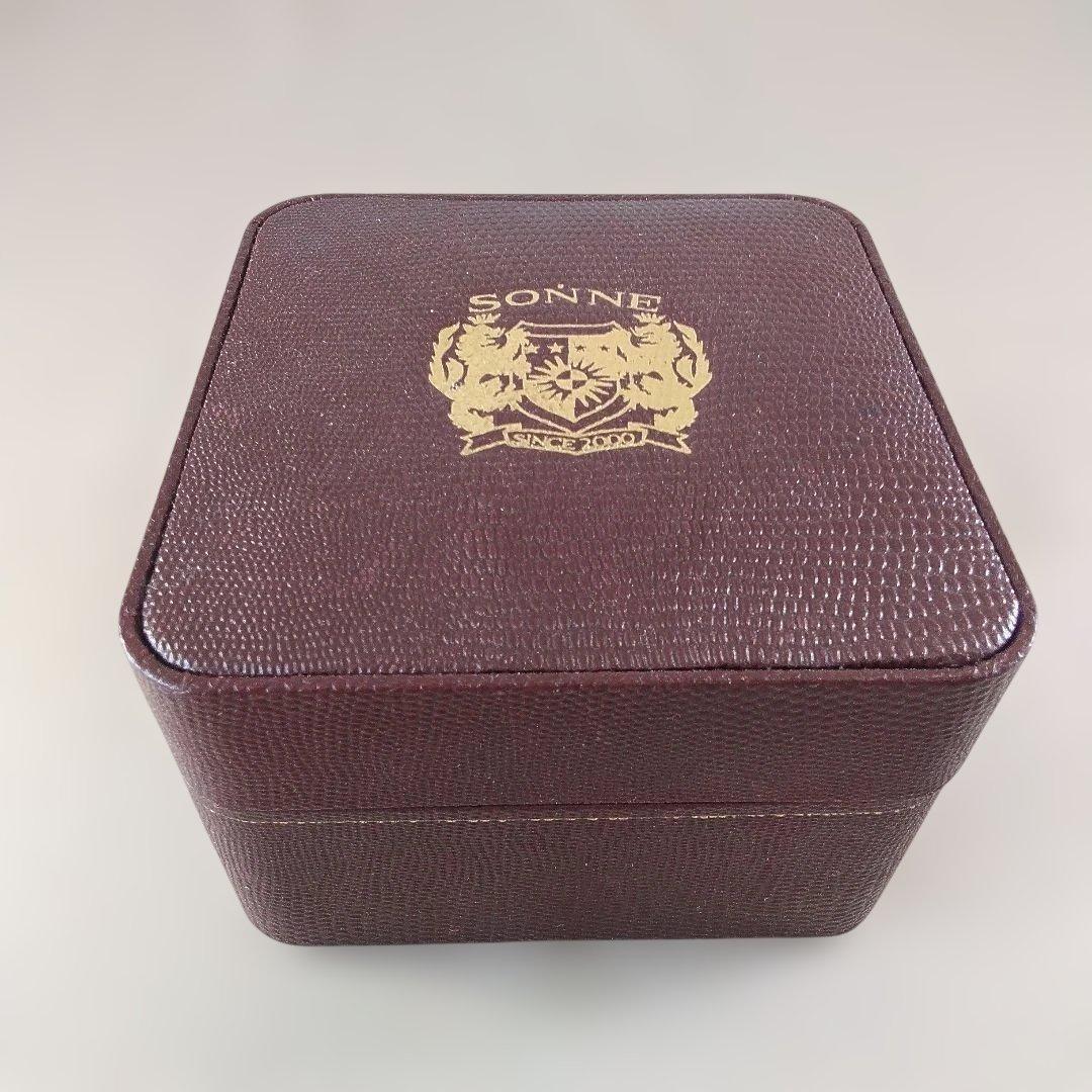 タティスJr品　腕時計メンズ　SONNEゴールド　since2000