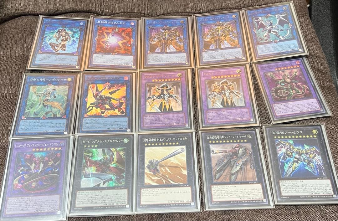 スリーブ付き　絵札の三銃士　オシリスデッキ　遊戯王