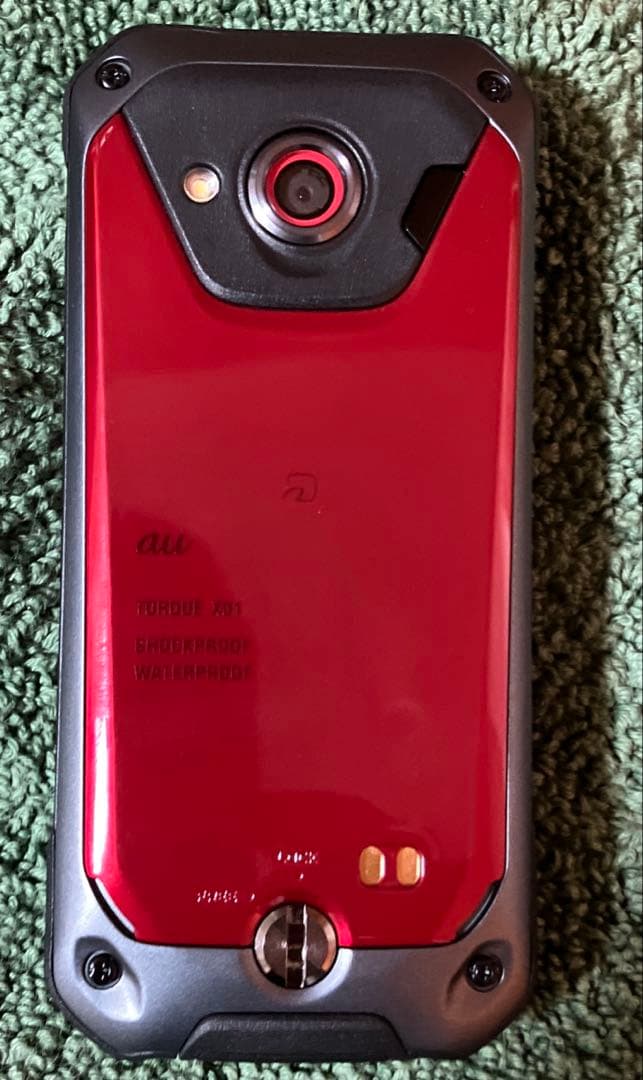 TORQUE X01 防水 レッド