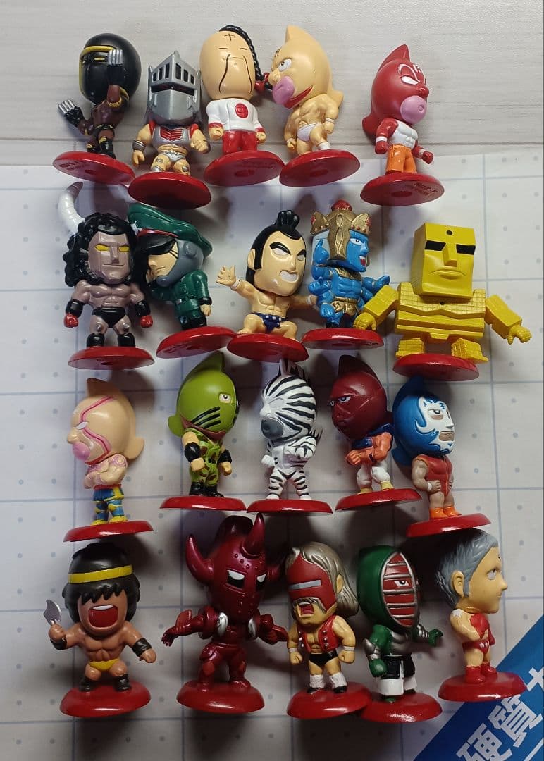 キン肉マン アニメヒーローズ 原作カラー ノーマル20種コンプセット