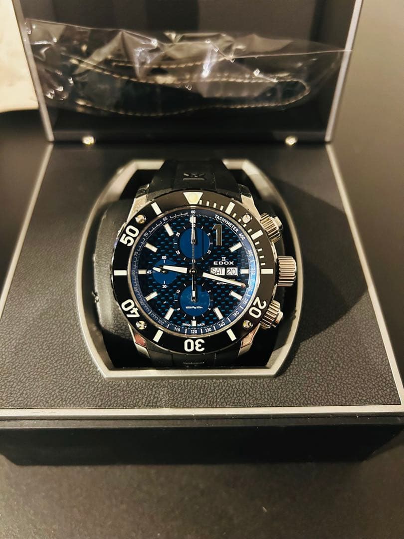 EDOX（エドックス）　クロノオフショア 1 CLASS-1 自動巻き　45mm