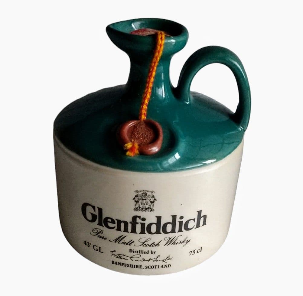古酒 グレンフィディック ピュアモルト 陶器ボトル スコッチウイスキー