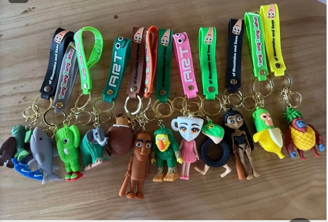 イタリアンブレインロット　キーホルダー　フィギュア