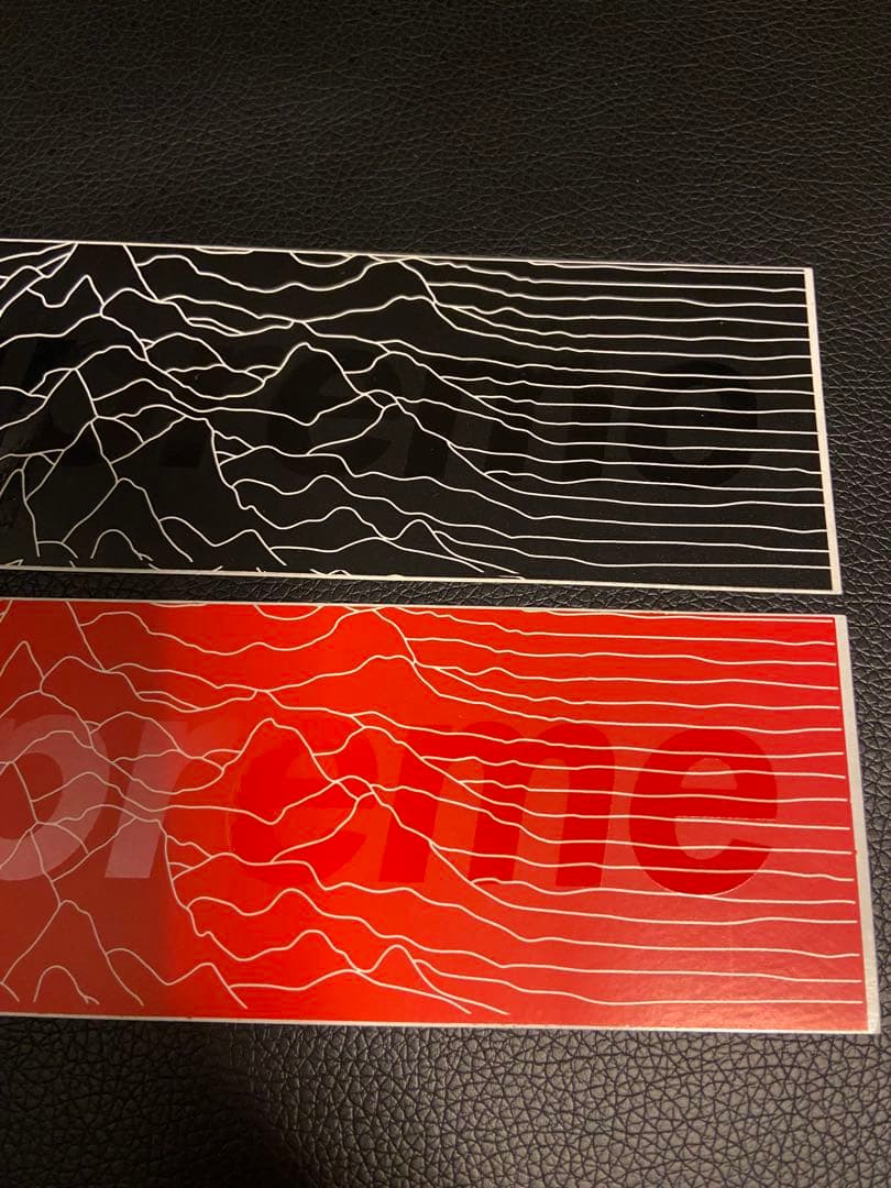 Supreme × Joy Division ステッカー2枚セット