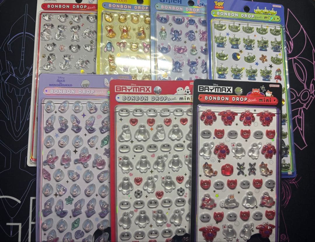 ディズニーザマーケット ボンボンドロップシール