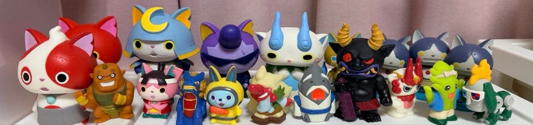 妖怪ウォッチ　指人形　ソフビ　まとめ売り