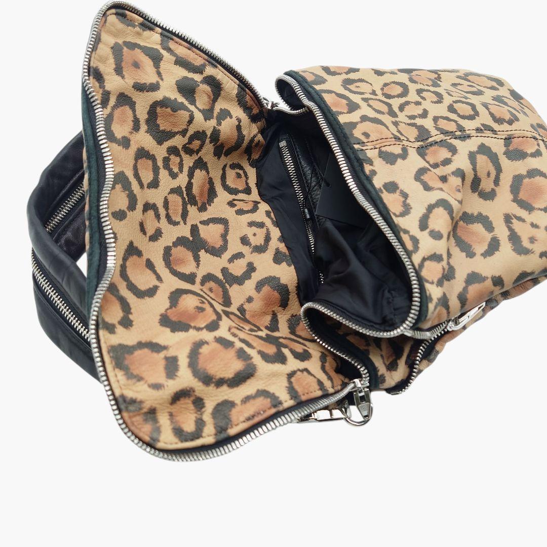 アレキサンダーワン　バッグ　レオパード　レザー　ショルダー　バッグ　ヒョウ柄