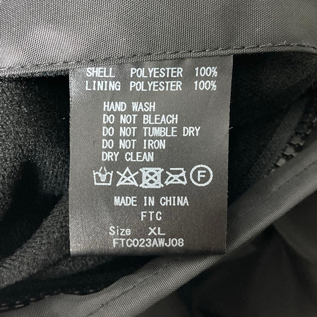 【希少XL】FTC エフティーシー ペイズリー リバーシブル ボアジャケット