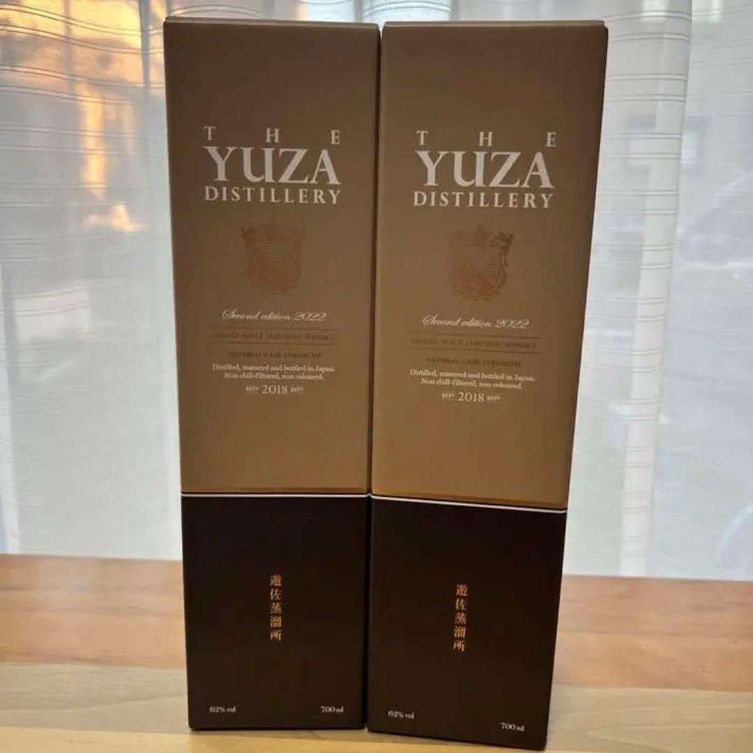 2本セット　遊佐蒸溜所　YUZA 2022 シングルモルト　新品未開封　国産