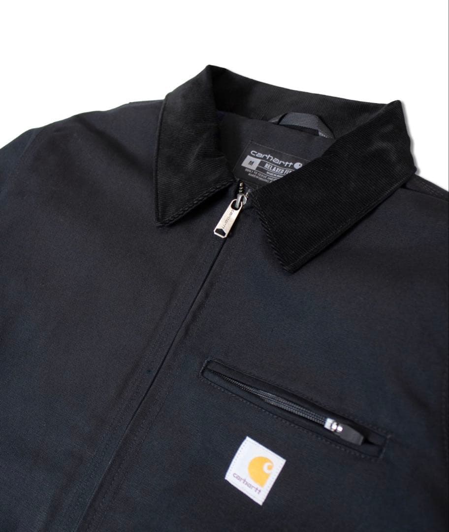 カーハート DETROIT JACKETデトロイトジャケット　ブラック　Sサイズ