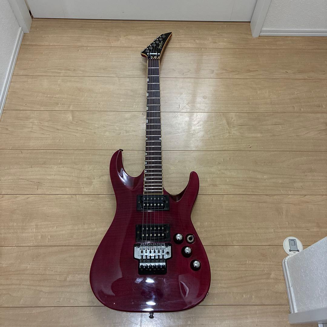 ESP系　ホライゾンHH SPキルトトップ　タケウチフロイドローズ　エレキギター