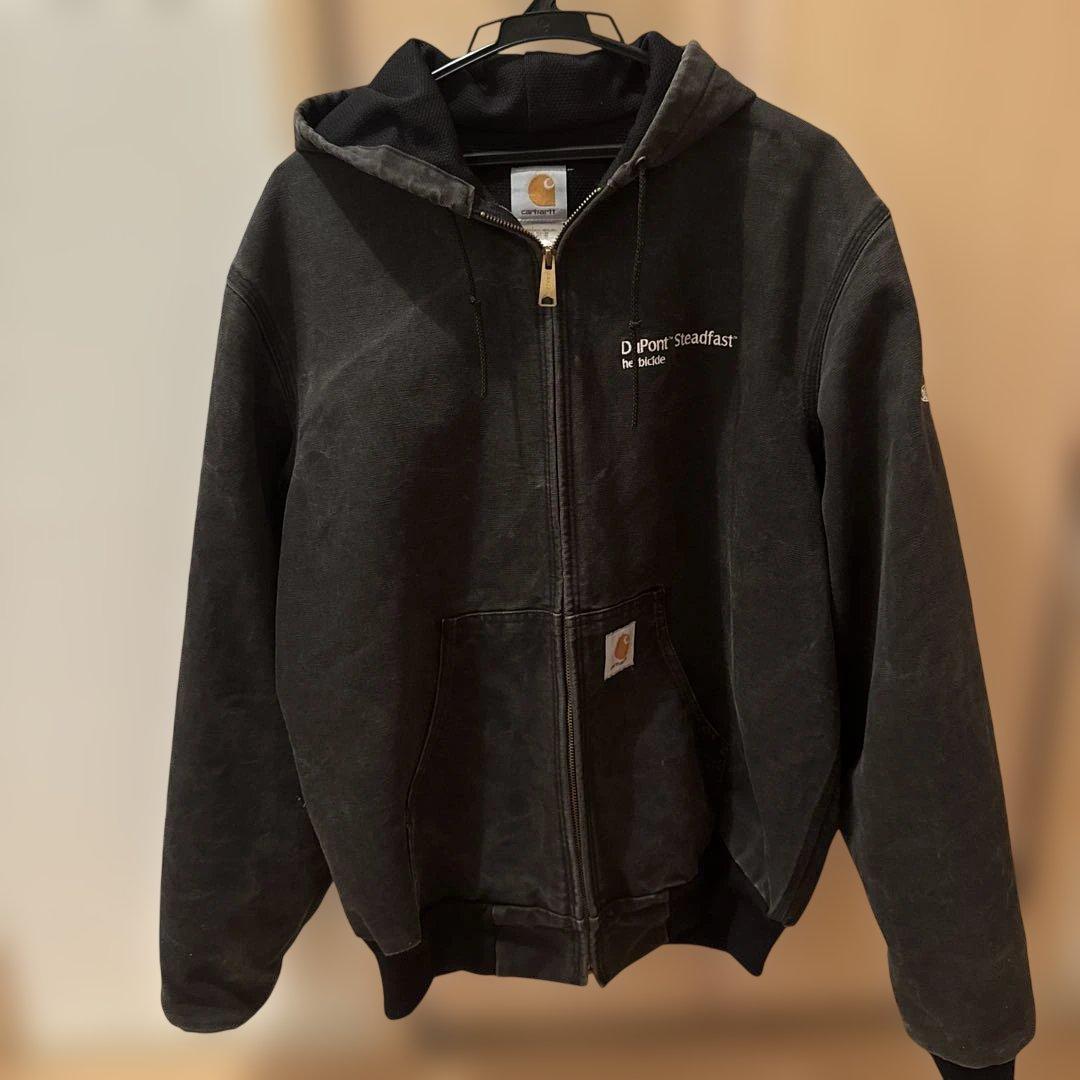 ま*ん様 激レア　Carhartt 黒 フード付きジャケット