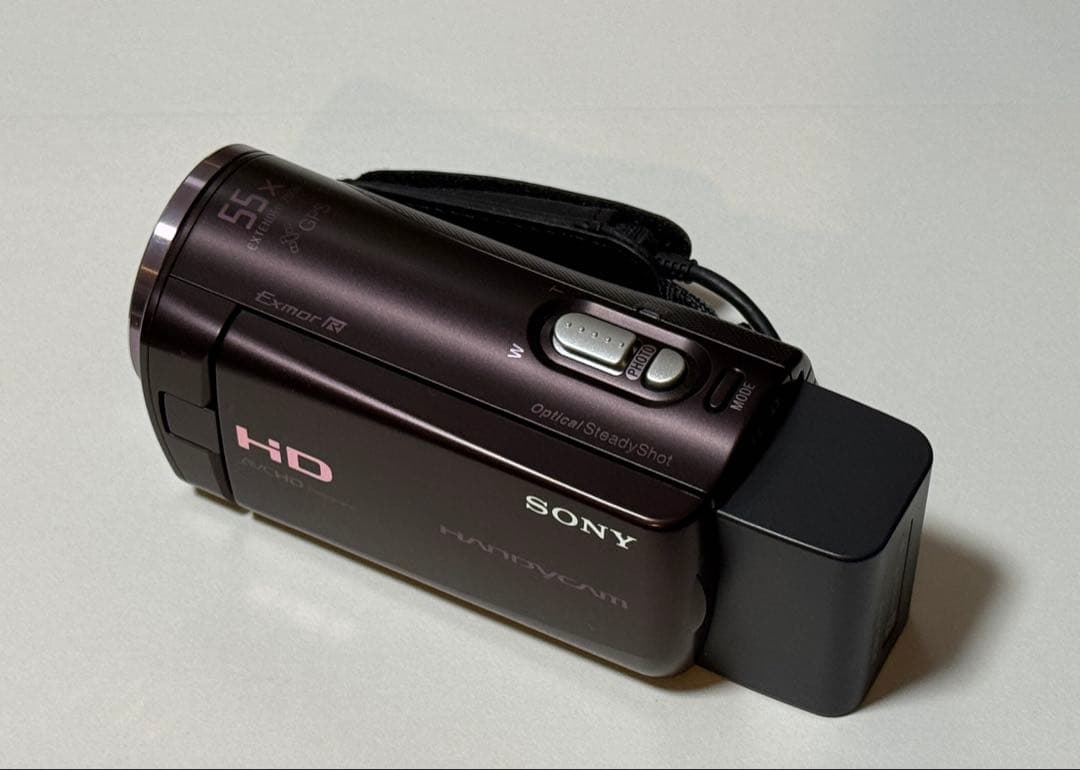 Sony HDR-CX270V ビデオカメラ 動作確認済み、純正大容量バッテリー