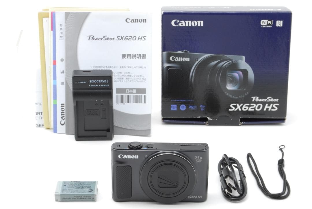 【美品・箱付き】 キヤノン Canon PowerShot SX620 HS