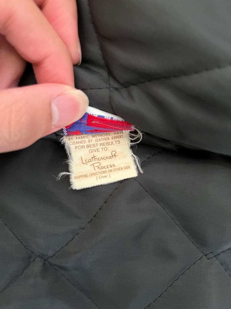 Schott ブラック シングルライダースジャケット