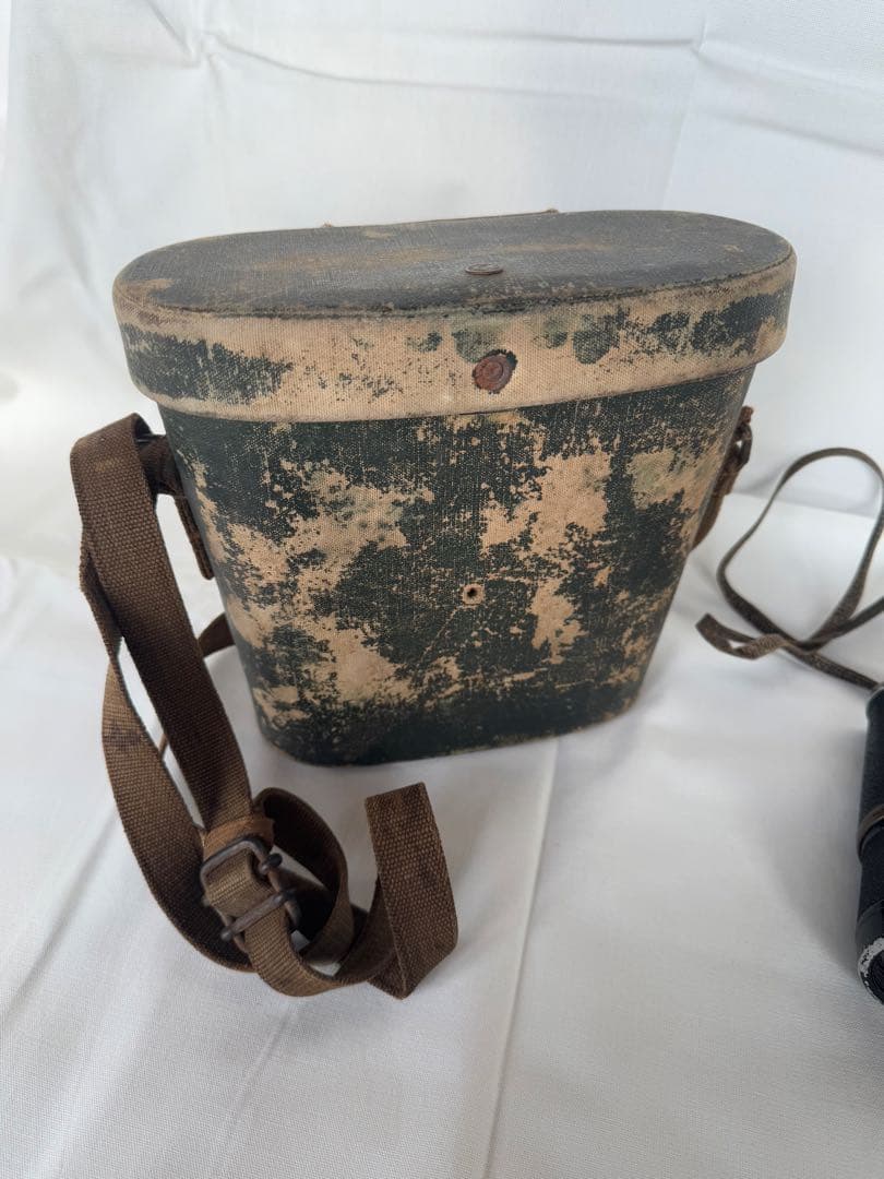 旧日本軍 双眼鏡と収納ケースセット