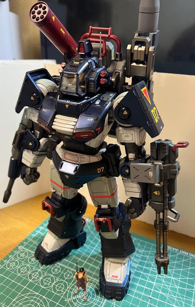 ダグラム 1/35 DXコンプリート版【完成品】LED電飾