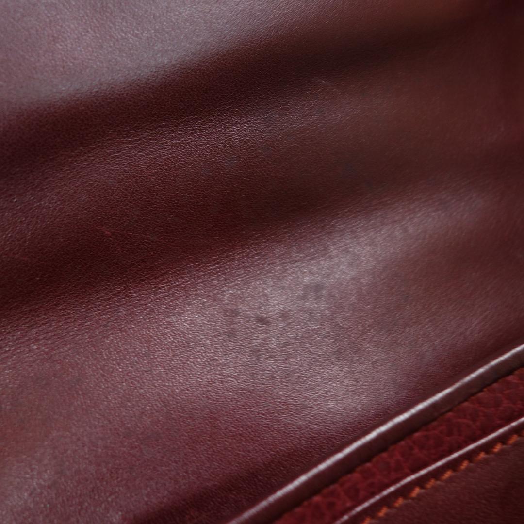 s*u様 8959 カルティエ(CARTIER) マスト レザーショルダーバッグ