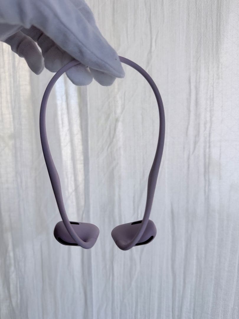 骨伝導イヤホン パープル