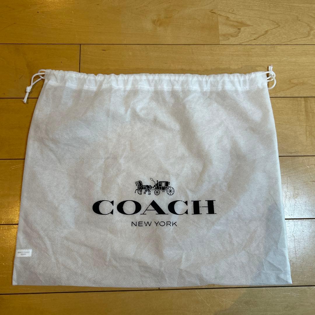 コーチ　オリーブグリーン レザー ショルダーバッグ