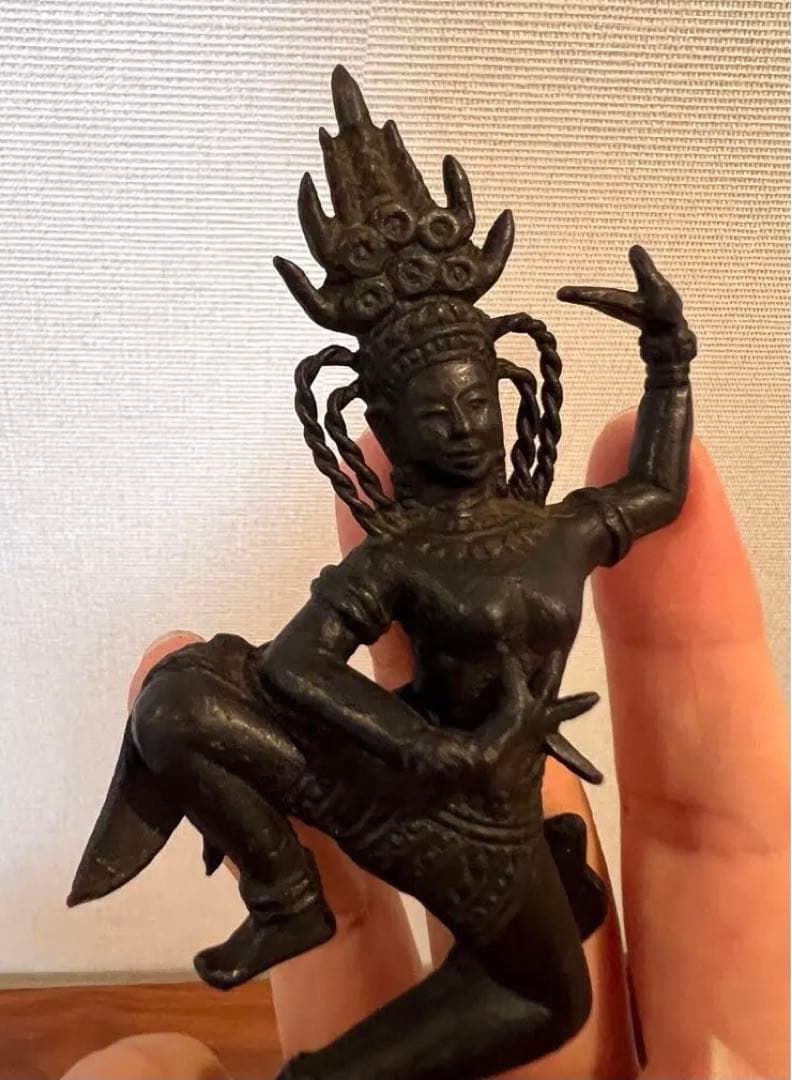 銅 仏像　鈴　踊り仏像　骨董　古美術　中国　タイ