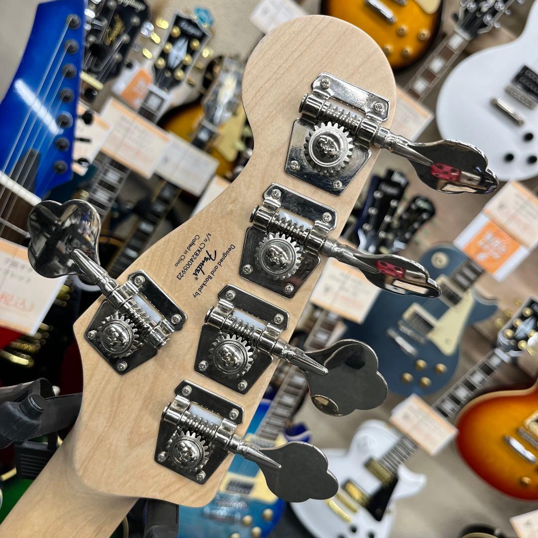 【11171】 Squier Jass Bass V 5弦 ベース ホワイト