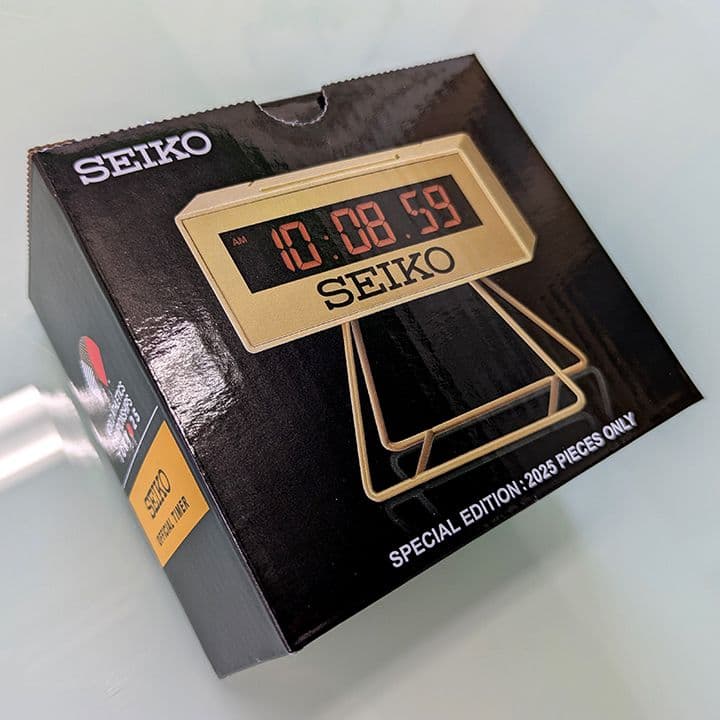 2025個限定 SEIKO 東京2025 世界陸上 ミニスポーツタイマークロック