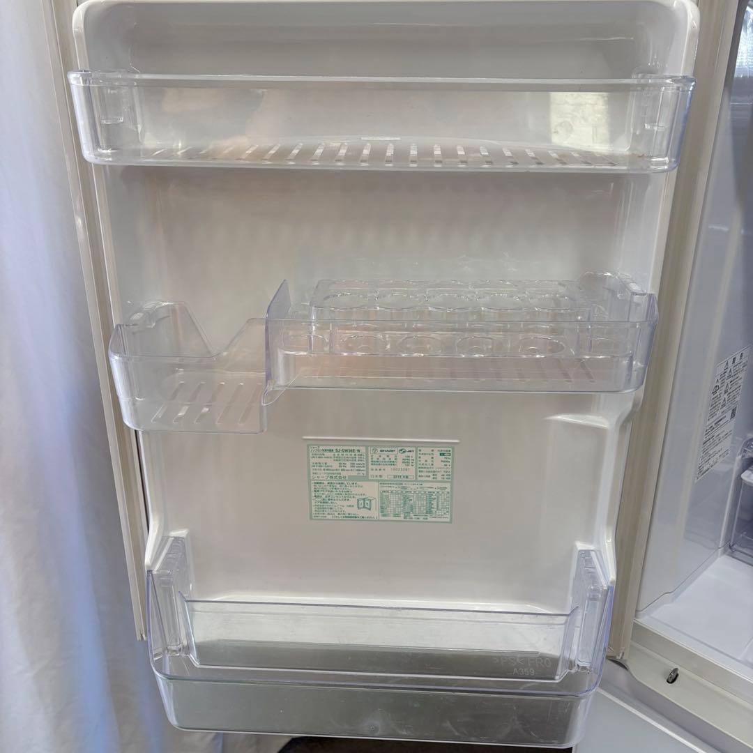 ★31　冷蔵庫　SHARP　大型　300-400ℓ　両開き　安い　設置無料　綺麗