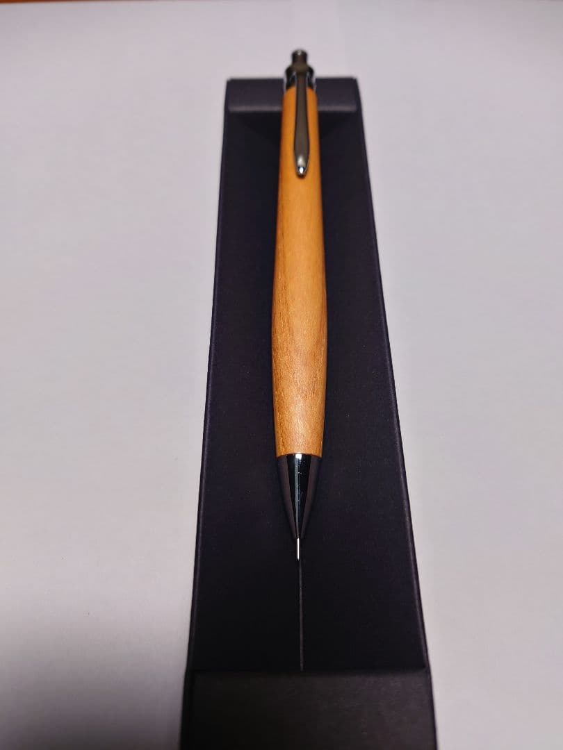 未使用　RED LINE PEN ケヤキ　シャープペンシル　オリジナル金具